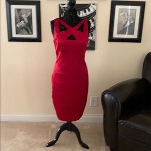 🛑 SOLD … FIRM ... Red Dress